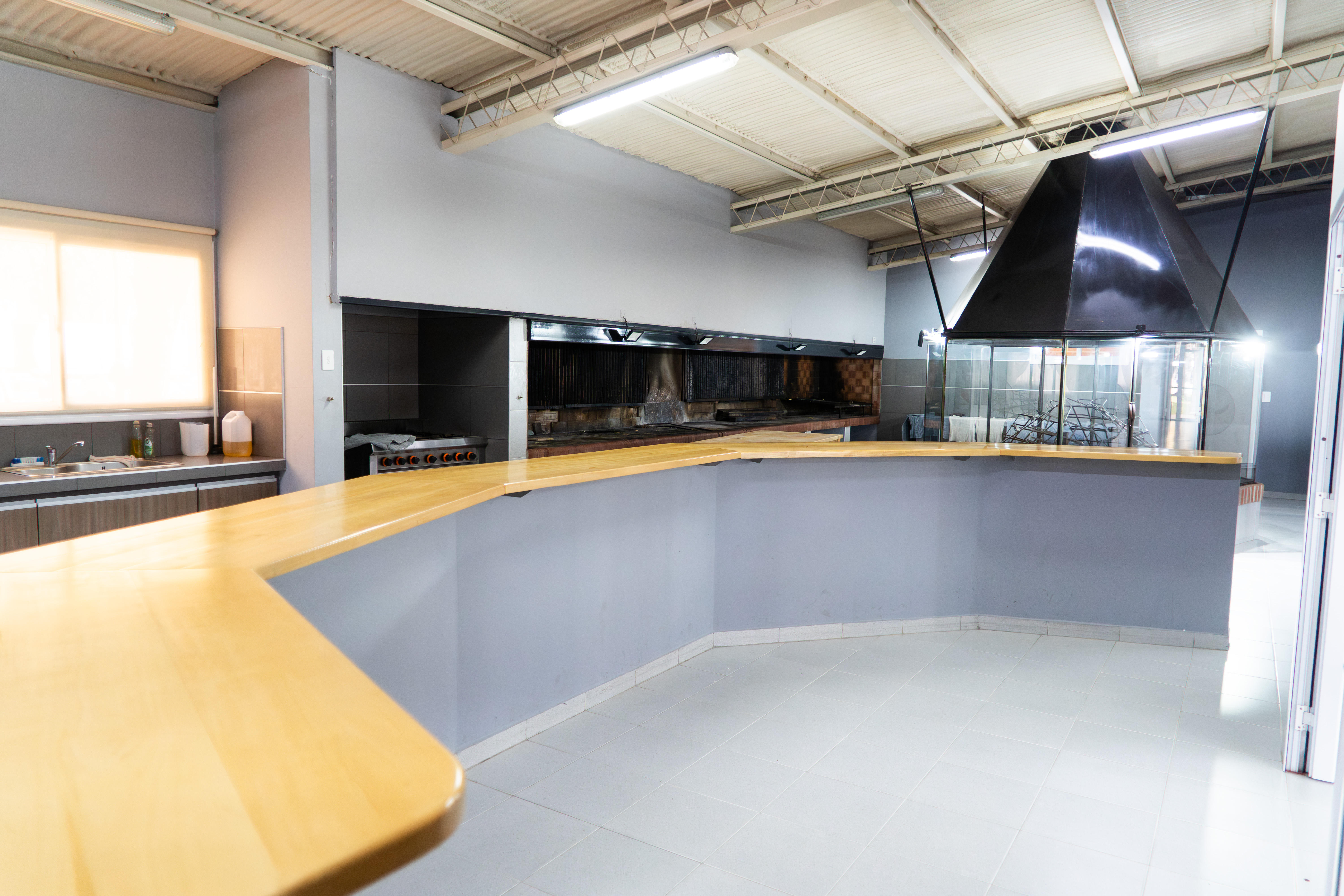 Sector del Salón de eventos El Fogón