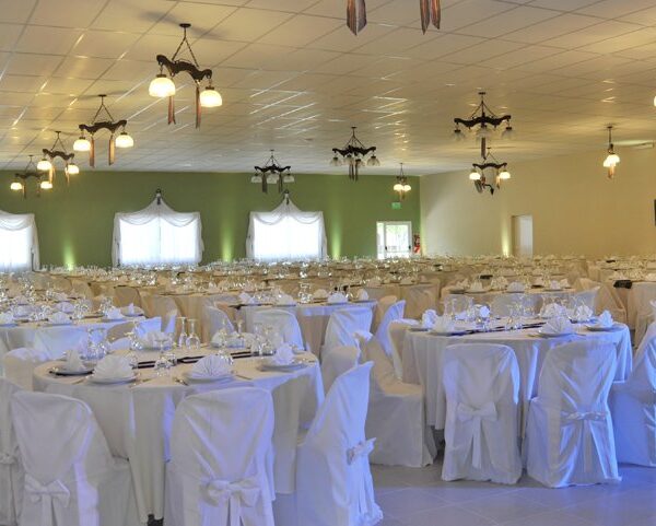 Detalle del Salón de eventos El Fogón